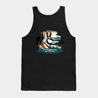 Pronghorn - WILD NATURE - PRONGHORN -3 Tank Top